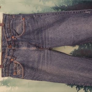 LEVI'S men's denim 100% cotton blue jeans 32L 32W